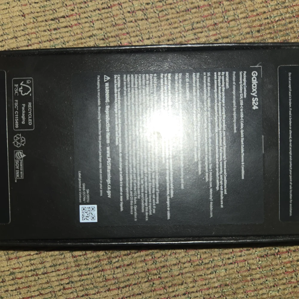 Samsung Galaxy S24 - Sleek White